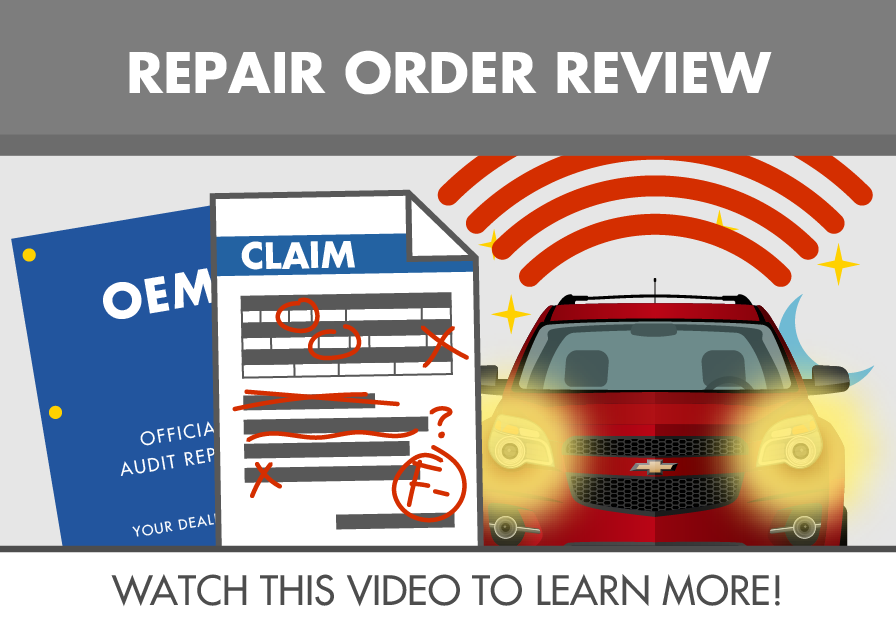 Repair Order Review video